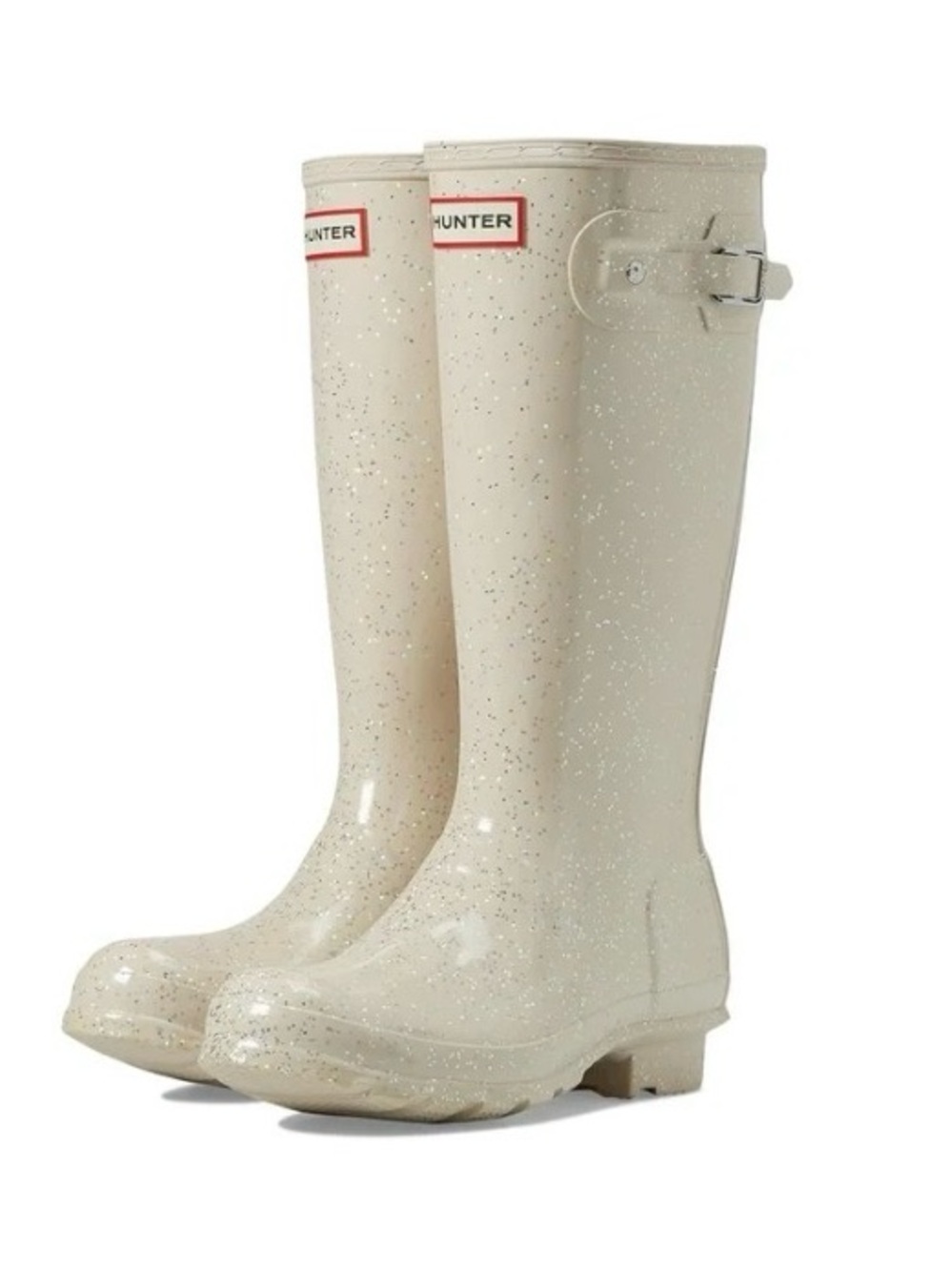 NWOT Hunter Original Giant Glitter Rain Boots